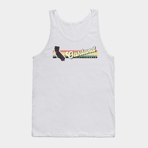 Oakland California city Tank Top by SerenityByAlex